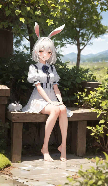 Masterpiece,best Quality,1girl, Solo, Animal Ears, Rabbit, B...