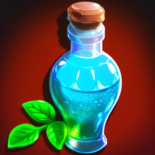 Rpgicondiff4 A Picture Of A Magical Health Potion