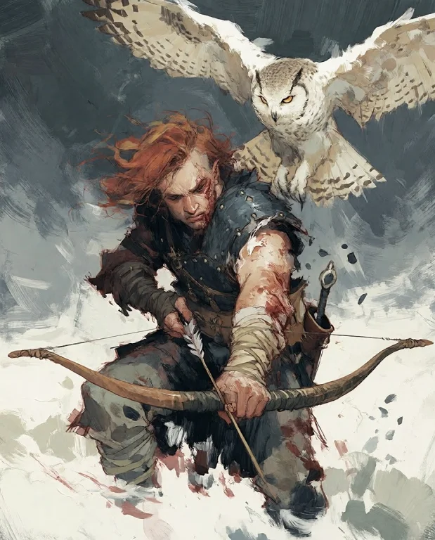 Bradhamel Art Style. Thick, Free Gestural Brushstrokes Of He...