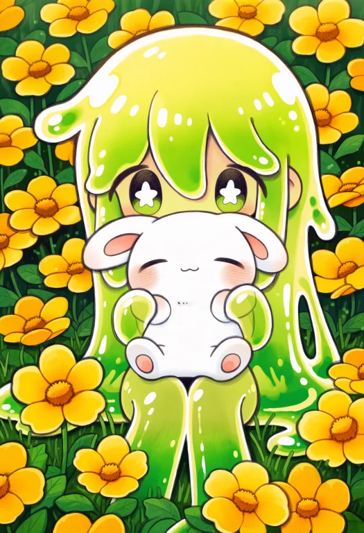 Masterpiece, Best Quality, Aesthetic, Zukky000, Slime Monste...