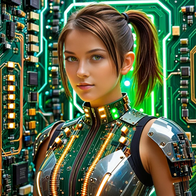 A Lively Technological Scene Dominated By Transistors, Featu...