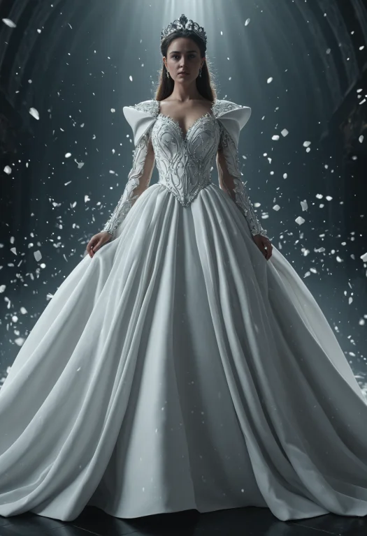 White Regal Gown,loravalyrian Lord0.0,dark Asdxohnxs. Cinema...