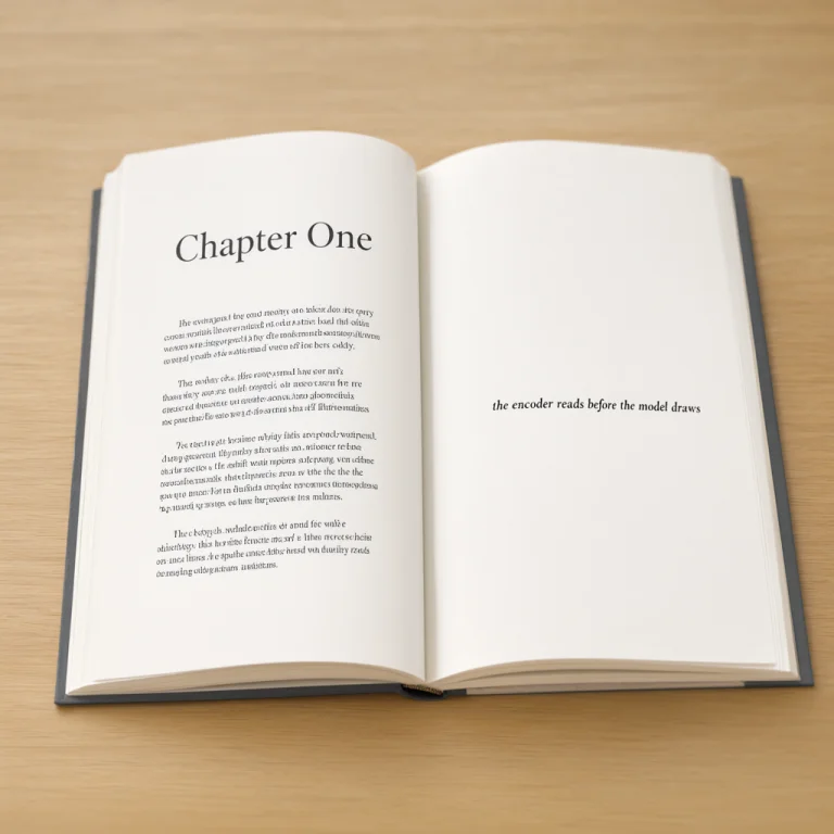 An Open Hardcover Book Lying Flat On A Pale Oak Desk, Photog...