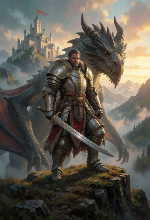 Digital Fantasy Illustration, High-fantasy Concept Art, Full...