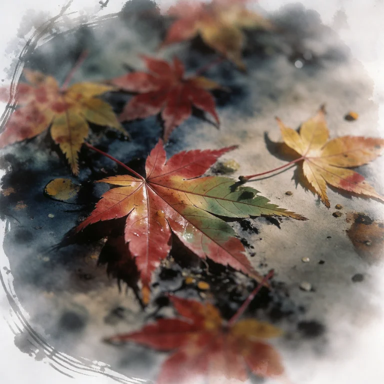 This Painting Does Not Just Capture Leavesit Captures Emotio...