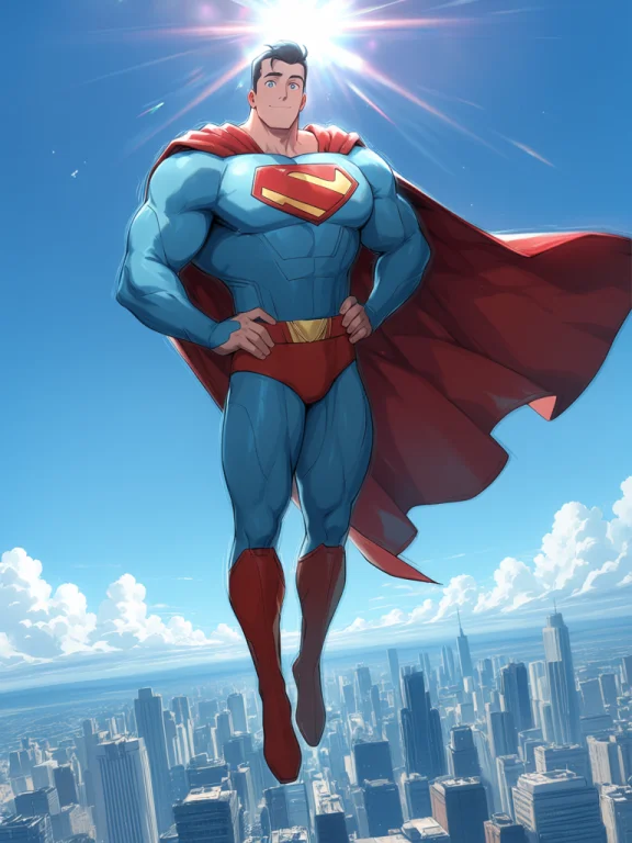 1boy, Clarkkent, My Adventures With Superman, Superman, Hair...