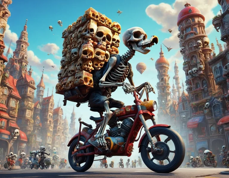 Masterpiece, Best Quality, Highly Detailed1.2, Surreal Humor...