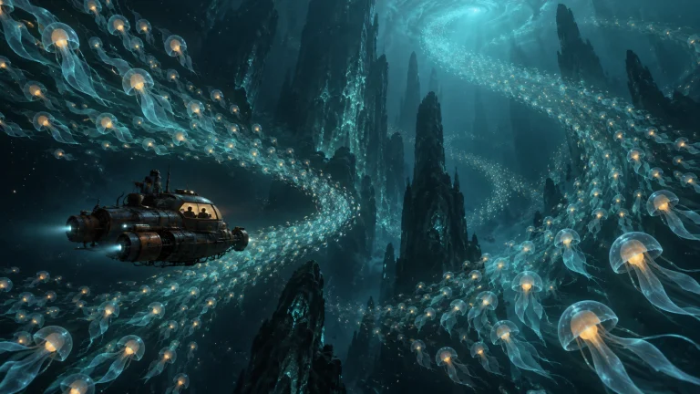 Image Format 169 Horizontal, Dreamlike Underwater Environmen...