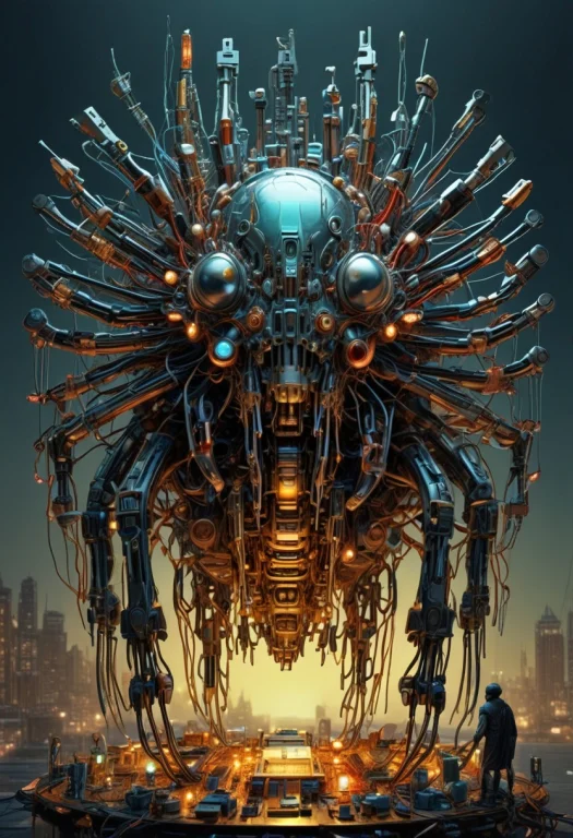 Transistors .,dense Circuitry ,colorful Transistors ,metalli...