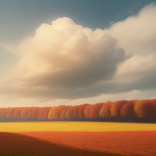 , Autumn, Sun, Land, Cloud, Shy, Sky, Wind,