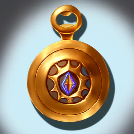 Rpgicondiff4 A Picture Of A Golden Amulet