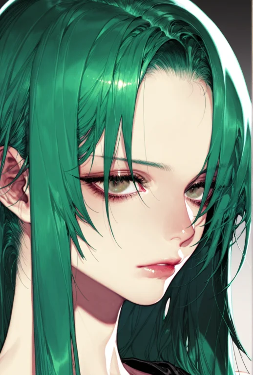 , 1girl,lips,hoshigumaarknightsmiddlepartpartedbangspartedha...