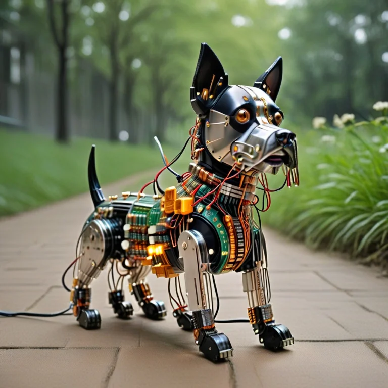 Mechanical, Transistors, Outdoors, Toy Dog