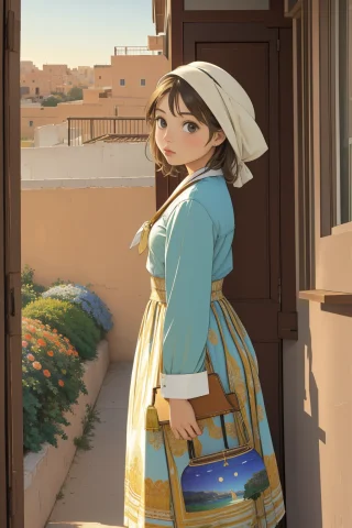 1girl, Lorajohnnyterror0.8, Realism Art By Michael Ancher1.2... — Stable Diffusion AI Prompt: 1girl, , (realism art by Michael Ancher:1.2) and (Pendleton Ward:0.9) , impressi...