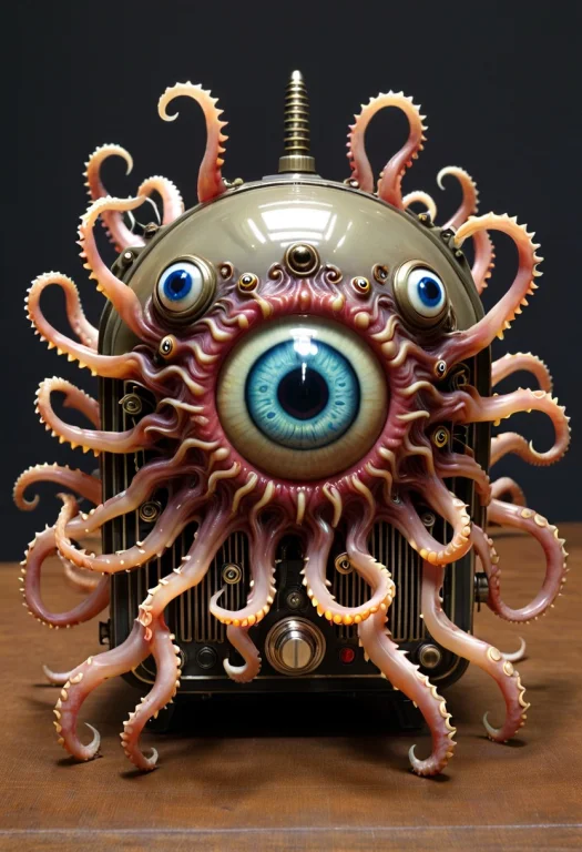 Dd Beholder, Only One Evil Eye, Multiple Tentacles Eye, Body...