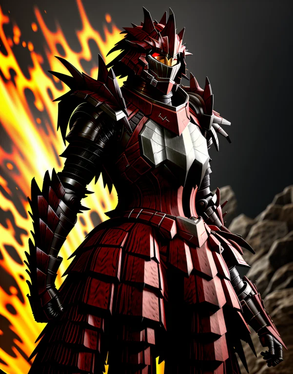 Solo, Lorarathalosarmor0.6, Rathalos Armor, Man Wearing Rath...