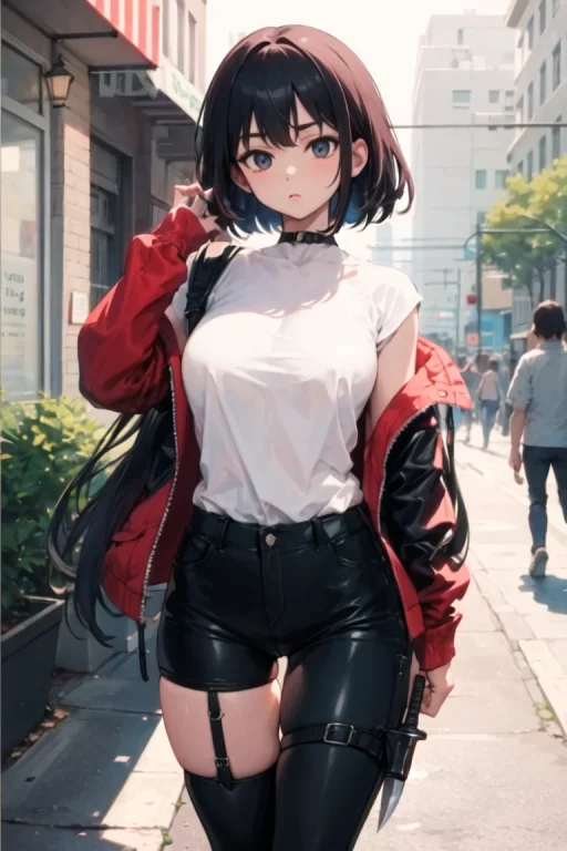 Loraknifethighstrap1 Knifethighstrap1.2 Pants, Focus On Legs