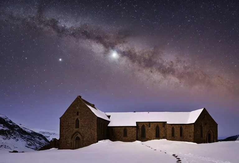Winter, Scottish Monastery, Oil Painting Caspar David Friedr...