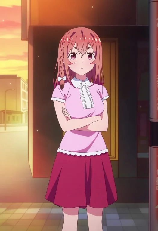 Sumi Sakurasawa, Rent A Girlfriend, Pink Hair, Long Hair, Br...