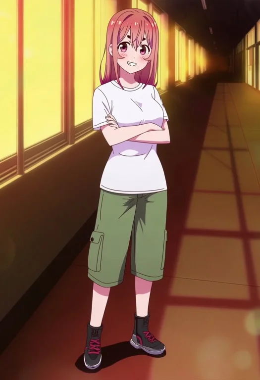 Sumi Sakurasawa, Rent A Girlfriend, Long Pink Hair, Pink Eye...
