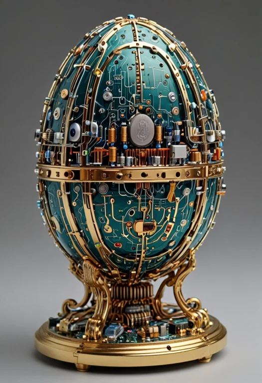 Transistors ,. Create A Digital Interpretation Of A Faberg E...