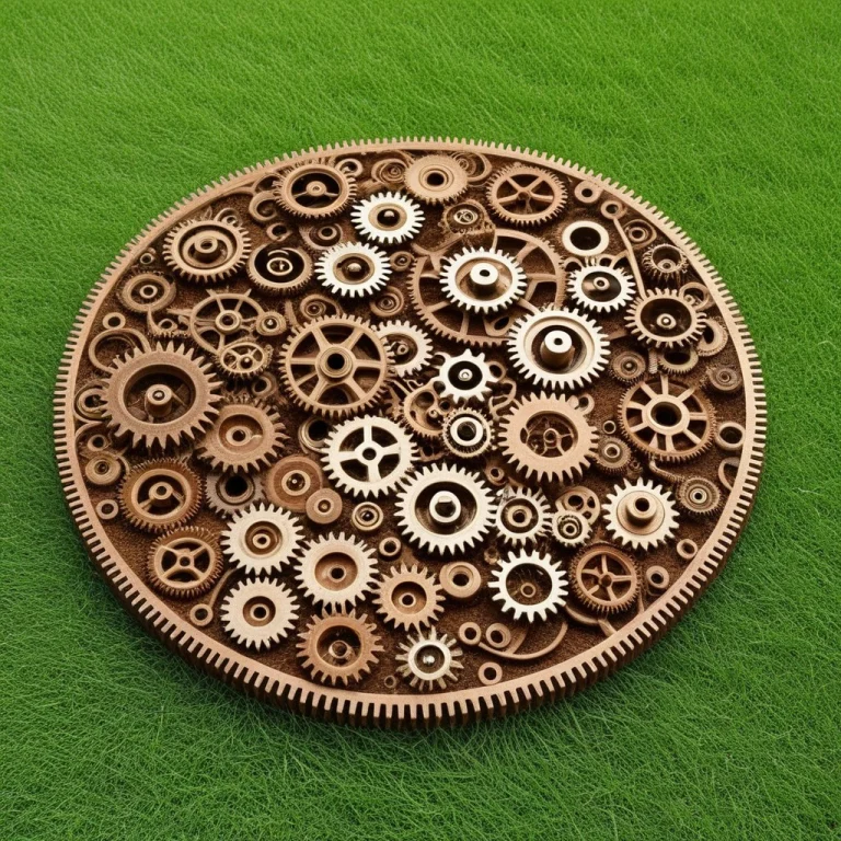 Lawn, Replace Grass With Gears, Gears, Gears Are Flat,