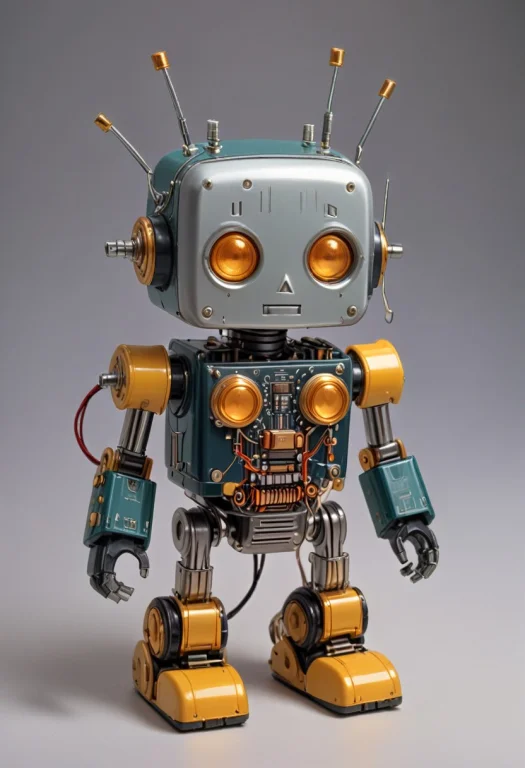 Transistors, A Cute Toy Robot