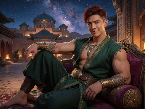 Photography Of A Very Muscular Handsome East Asian Man, 29 Y... — Stable Diffusion AI Prompt: Photography of a very muscular handsome East Asian man, 29 years old, with aubur...