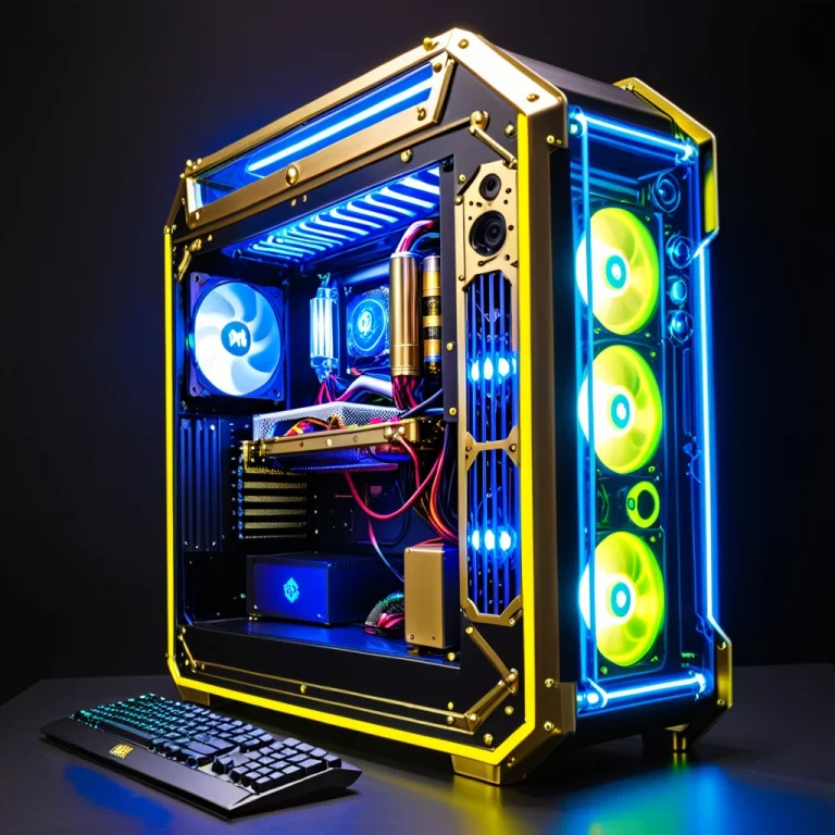 Pc Master Race Neon - Steam Punk Pc