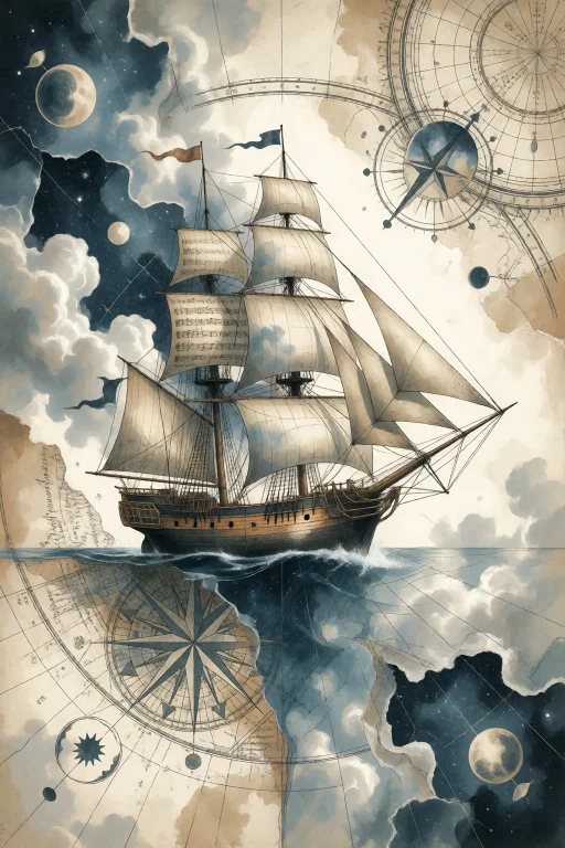 Strangedaal. A Surreal Nautical Collage Where A Victorian-er...
