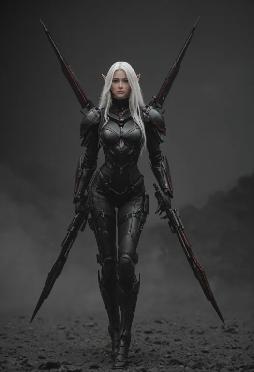 Very Beautiful Elven Top Model,loravalyrian Lord0.0,dark Asd...