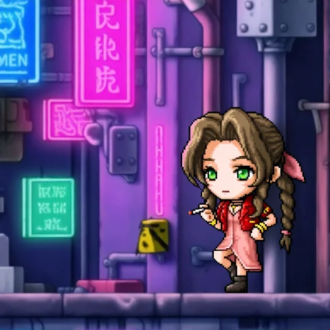 Masterpiece, Best Quality, Score7, Anime, M4p135t0ry, Pixel... — Stable Diffusion AI Prompt: masterpiece, best quality, score_7, anime, @m4p135t0ry, pixel art, 1girl, solo,...