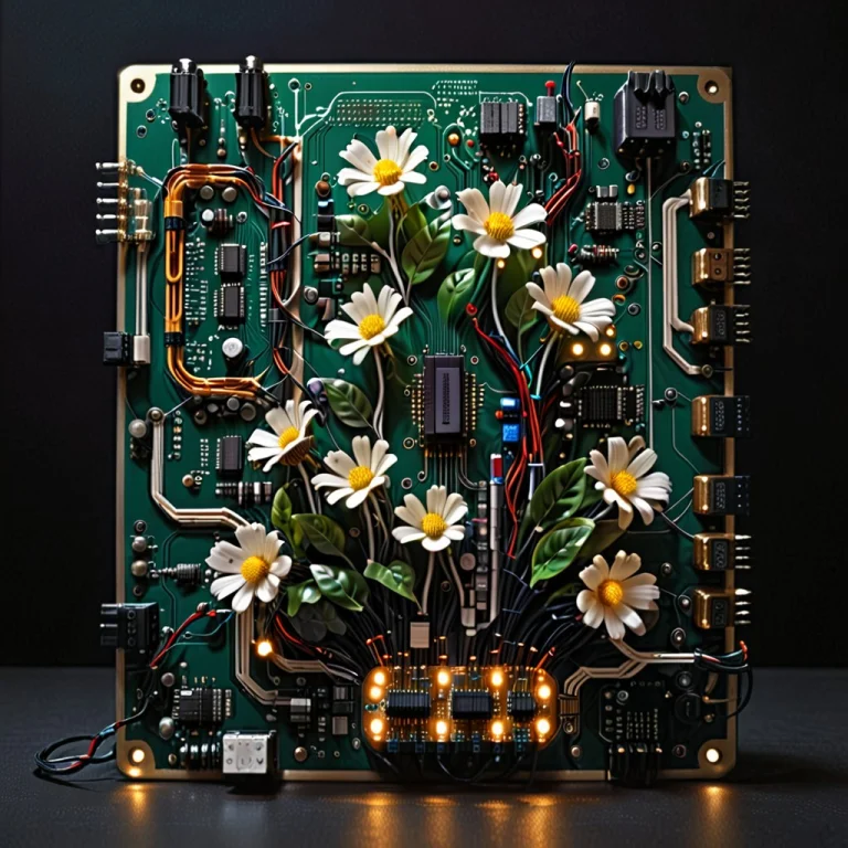 Masterpiece, Best Quality, Highly Detailed, A Flat Circuit B...
