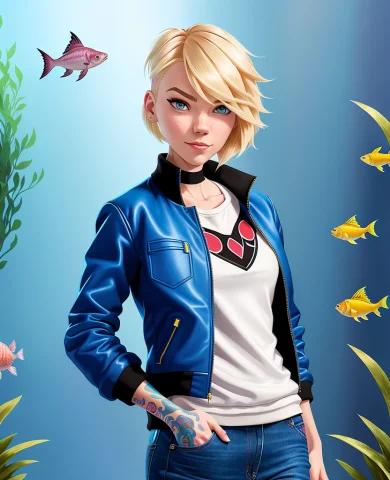 Gwen Stacy1.1, Ultra-detailed, Flat Illustration, High Contr... — Stable Diffusion AI Prompt: (Gwen Stacy:1.1), ultra-detailed, flat illustration, high contrast, solo a woman...