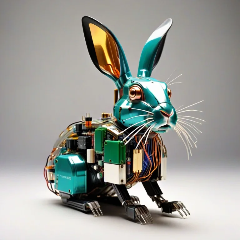 Science Fiction, Transistors, Rabbit Made By Transistors