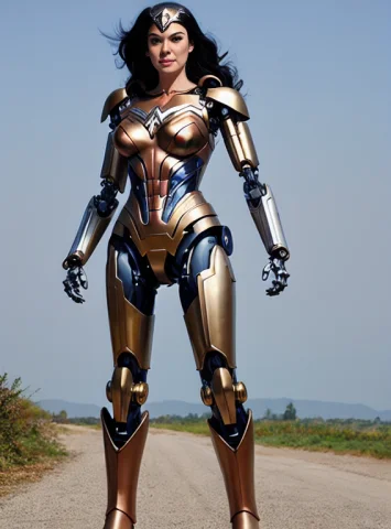 Itrobo2022 Robot Wonder Woman Cyborg, Wonder Woman Tiara — Stable Diffusion AI Prompt: (itrobo2022)+++ (robot)+++ wonder woman cyborg, wonder woman tiara