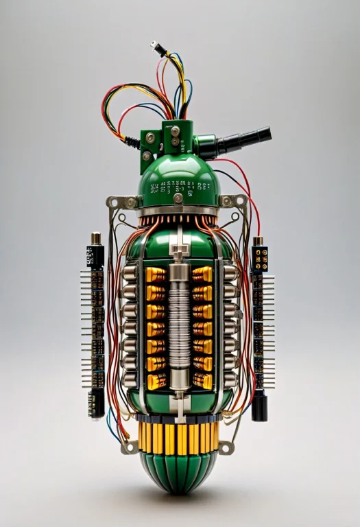 Transistors, A Grenade Made Entirely Of Transistors, Sharp D...