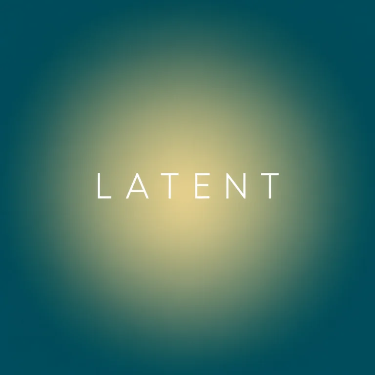 A Single Smooth Radial Gradient Filling The Frame, Deep Teal...