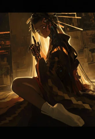 Niji9il, Shuangbatian, Niji9il,, Intricate Hair Strands, Sfw... — Stable Diffusion AI Prompt: @Niji9il, @shuangbatian, @Niji9il,, intricate hair strands, sfw,painterly shadin...