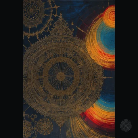 Warm Thermal Shimmer Over A Heated Surface, Rippling Distant... — SDXL AI Prompt: warm thermal shimmer over a heated surface, rippling distant view, opulent Victo...