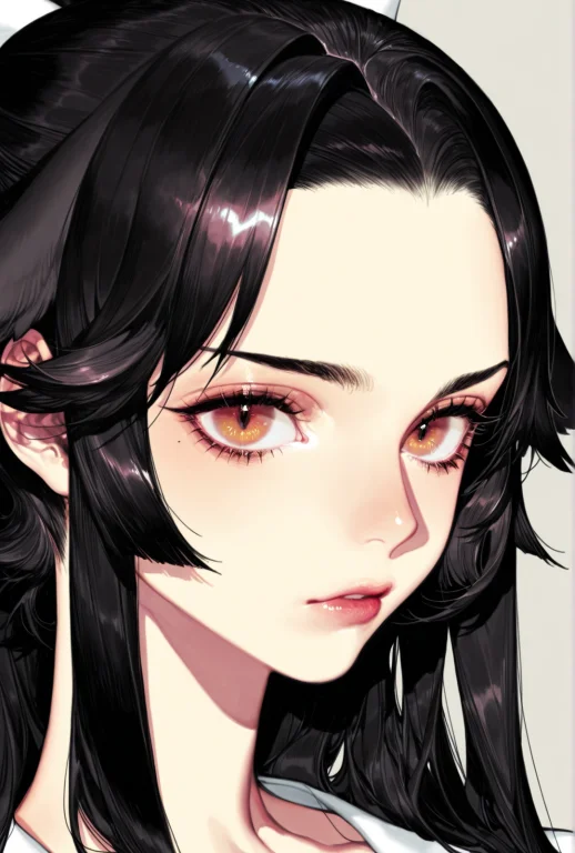 , 1girl,lips,takaoazurlanemiddlepartpartedbangspartedhairpig...