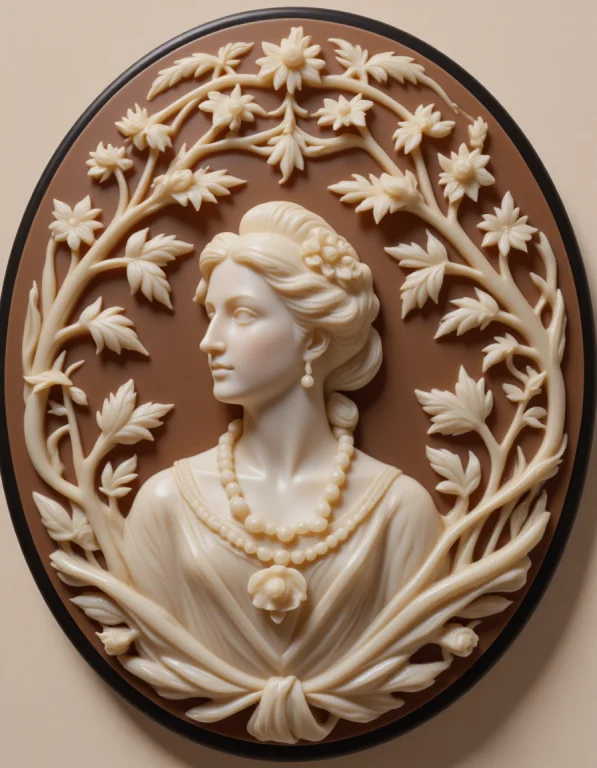 Cameo Carving Mode, Raised Profiles, Elegant Details, Era 18...