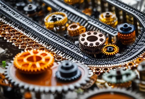 Tilt-shift, Macro, Lego Style Gears, In A Urban Setting — SDXL AI Prompt: Tilt-shift, macro, LEGO style gears, in a urban setting