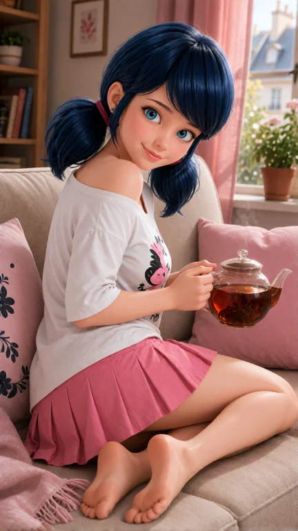 Kmar, Sitting On Your Couch Making Tea While Glancing Over H...