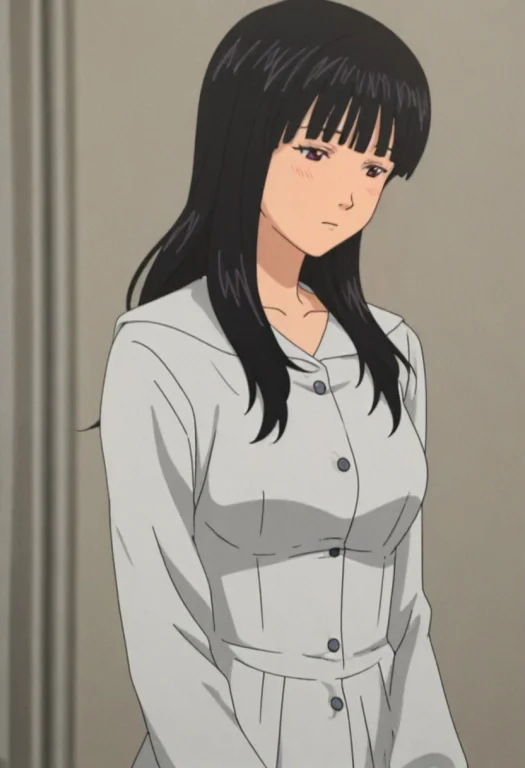 Morishitakoma,purple Eyes, Black Hair, Long Hair,,,,,,,,,,,,...