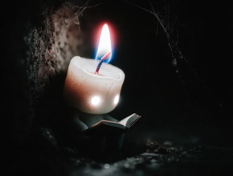 Zidiusart, A Small Creature Resembling A Little Wax Candle,...