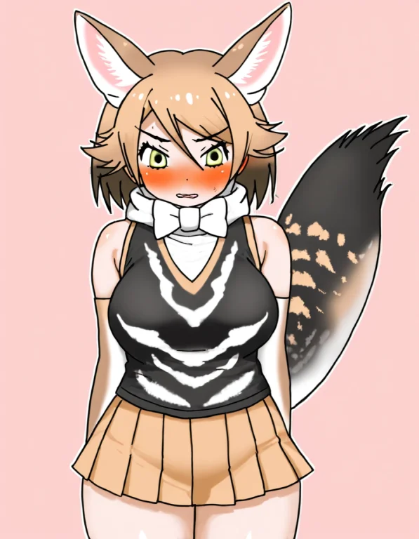 Blackbackedjackalkemono Friends, Blackbackedjackal, Black-ba...