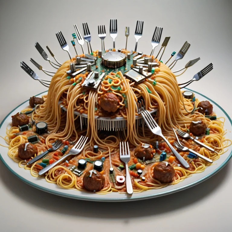 Transistors, A Gigantic Plate Of Spaghetti Completely Rebuil...