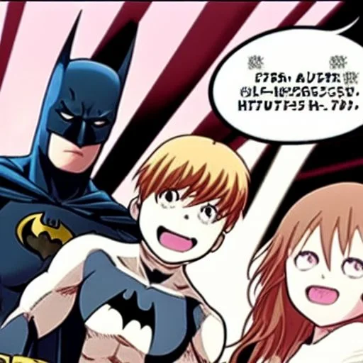 Batman,   Manga-style