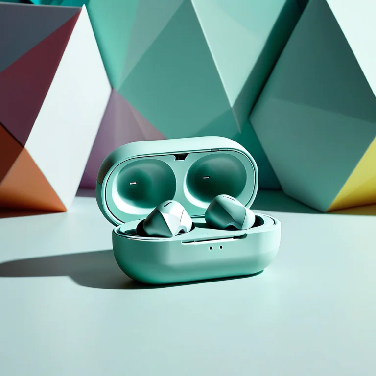 Loratech3lowpolygeov10.80, Techlowpoly, A Wireless Earbuds C...